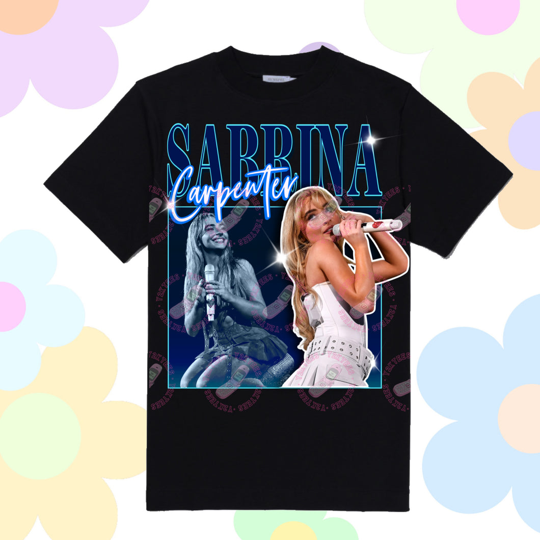 Sabrina Carpenter ERA's Tour Y2K Graphic Tee