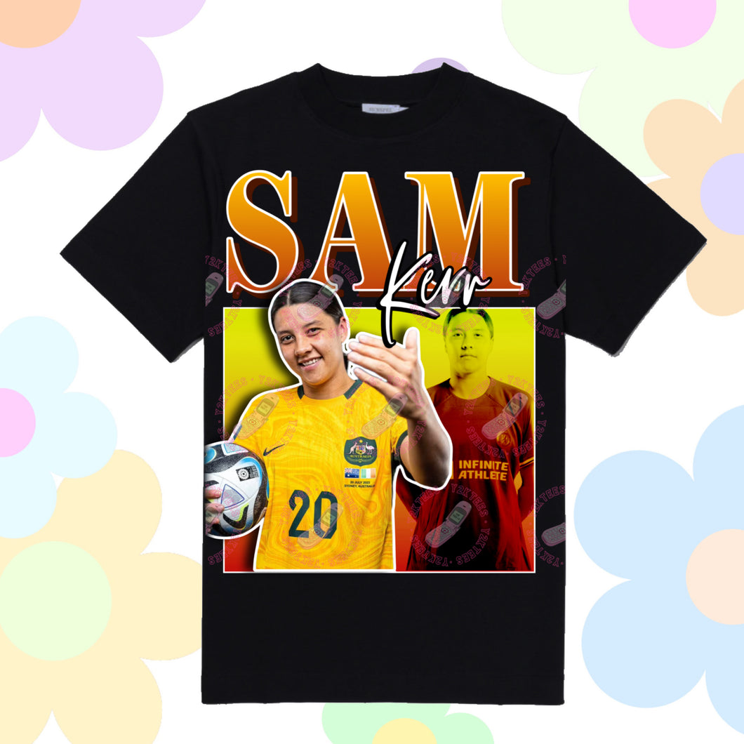 Sam Kerr Y2K Graphic Tee