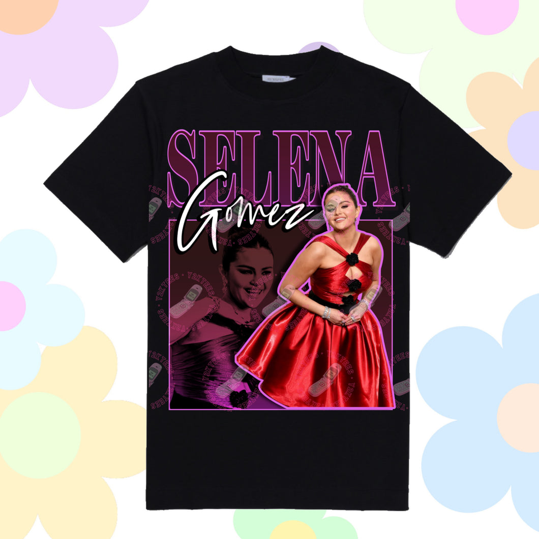 Selena Gomez 2024 Y2K Graphic Tee