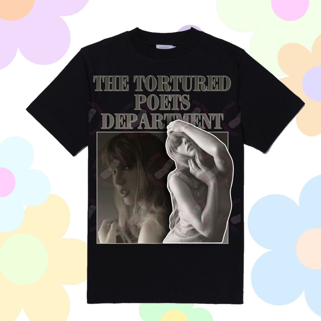 The Tortured Poets Department  Inspired Y2K Graphic Tee