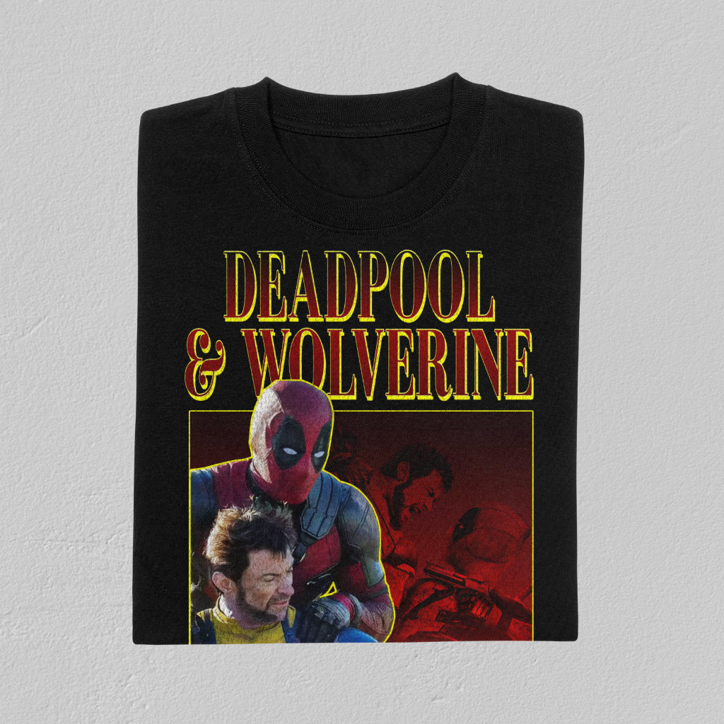 Deadpool & Wolverine Y2K Graphic Tee