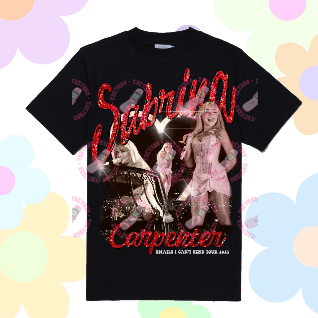 Sabrina Carpenter EICS Tour Europe Homage Tee