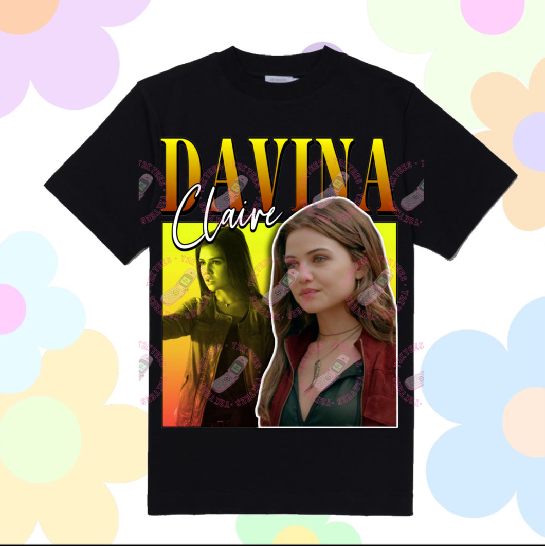 Davina Claire Y2K Graphic Tee