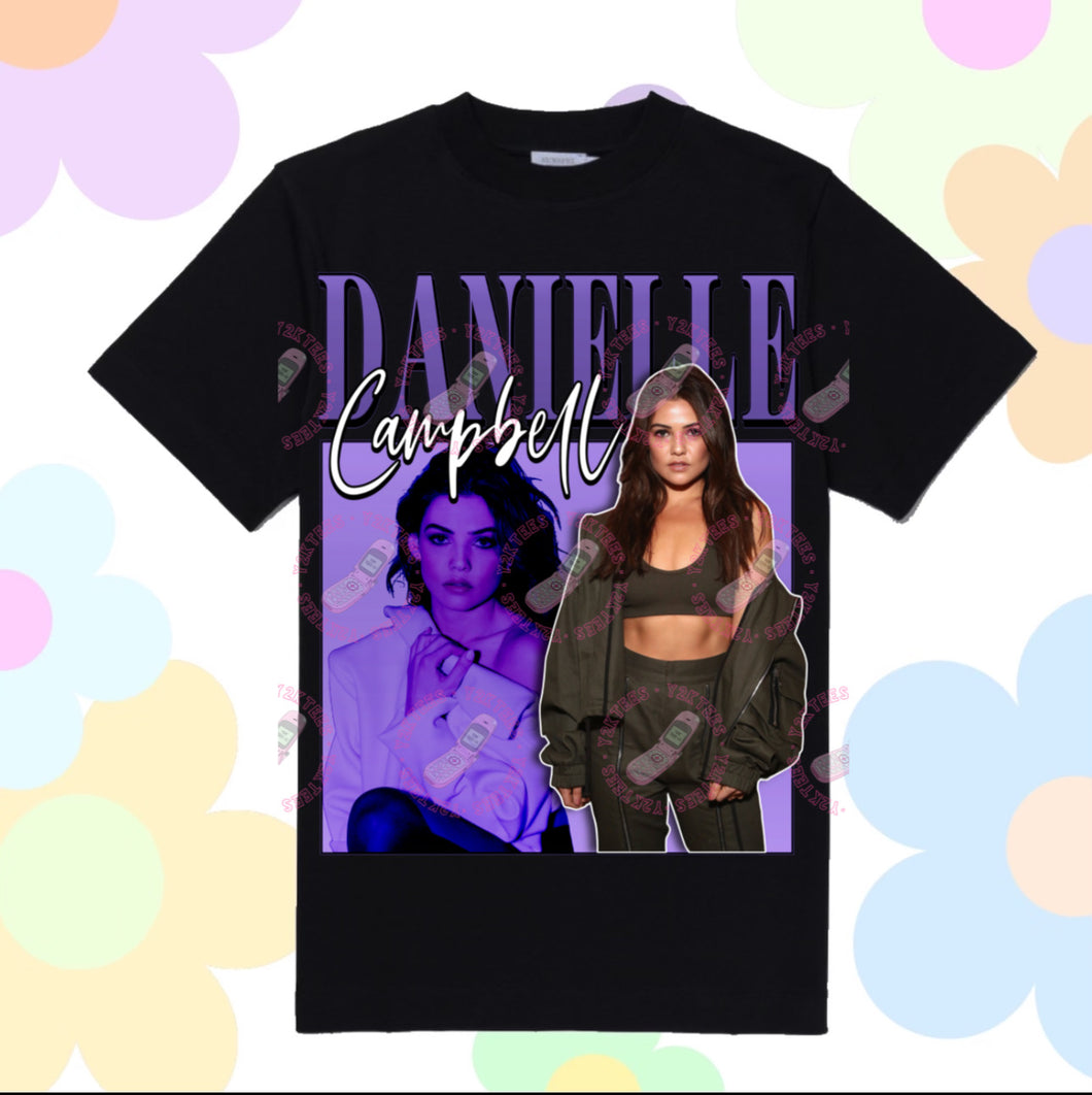 Danielle Campbell Y2K Graphic Tee