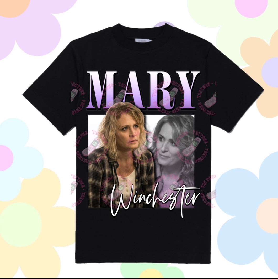 Mary Winchester Y2K Graphic Tee