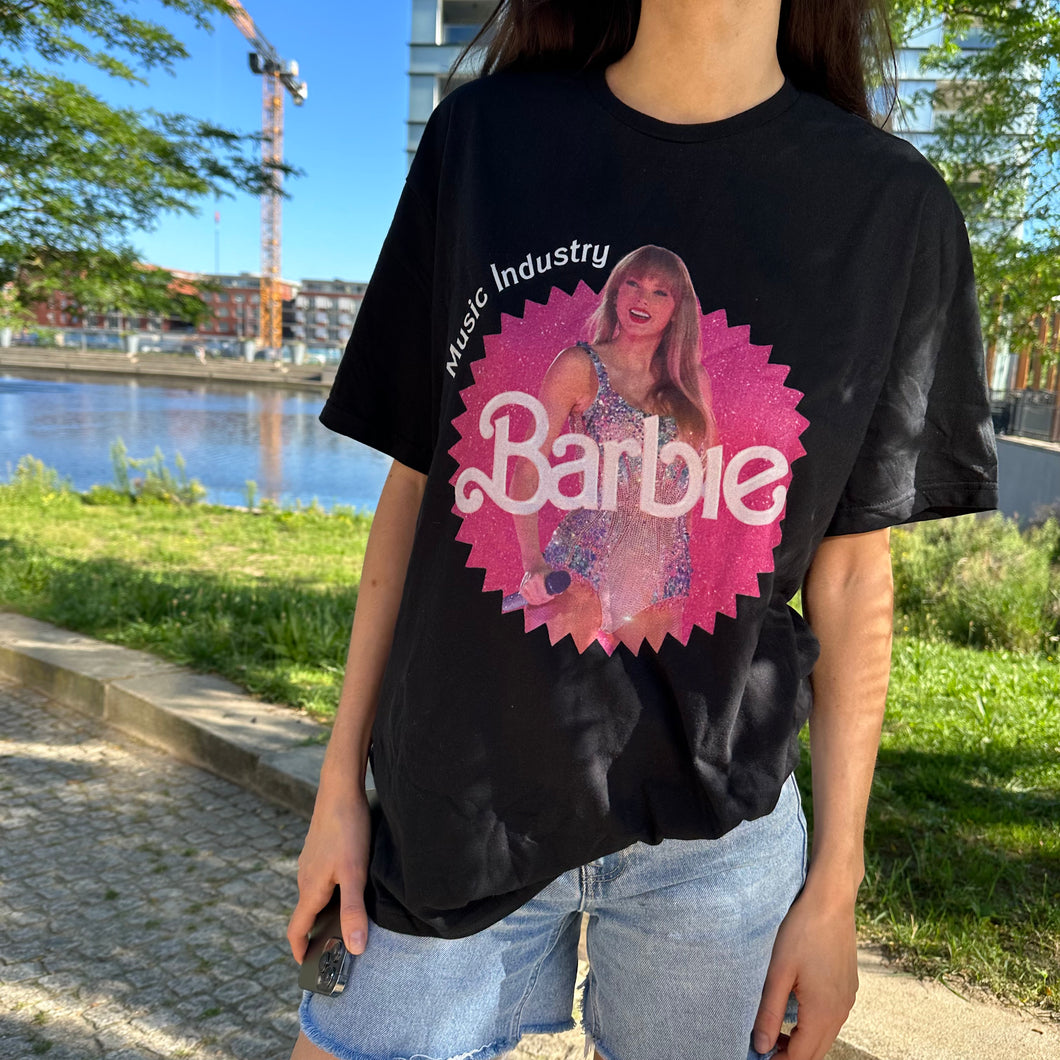 Music Industry TS inspired Barbie Y2K Graphic Tee