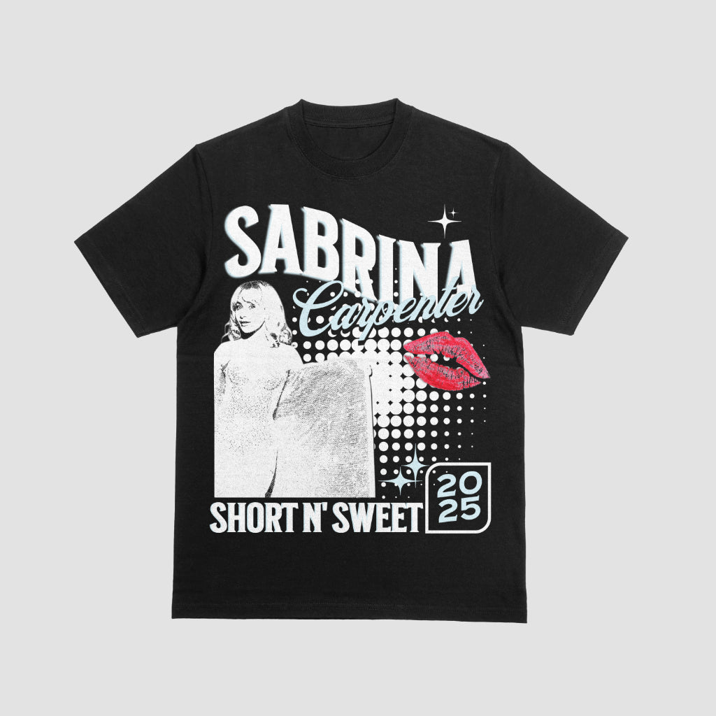 Sabrina Carpenter 2025 Y2K Homage Tee