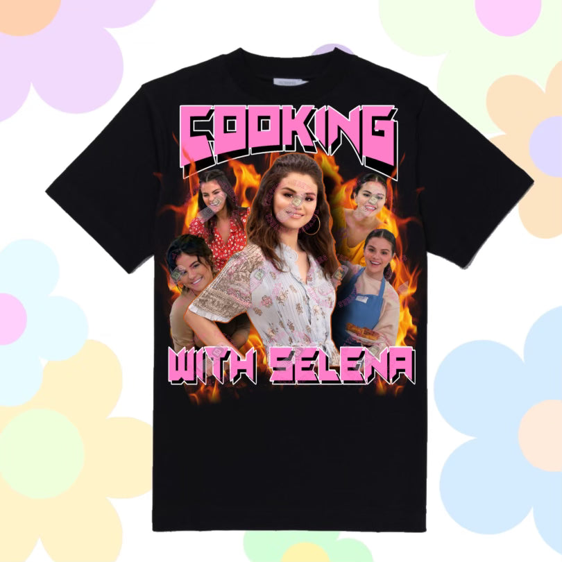 Selena & Chef Y2K Graphic Tee