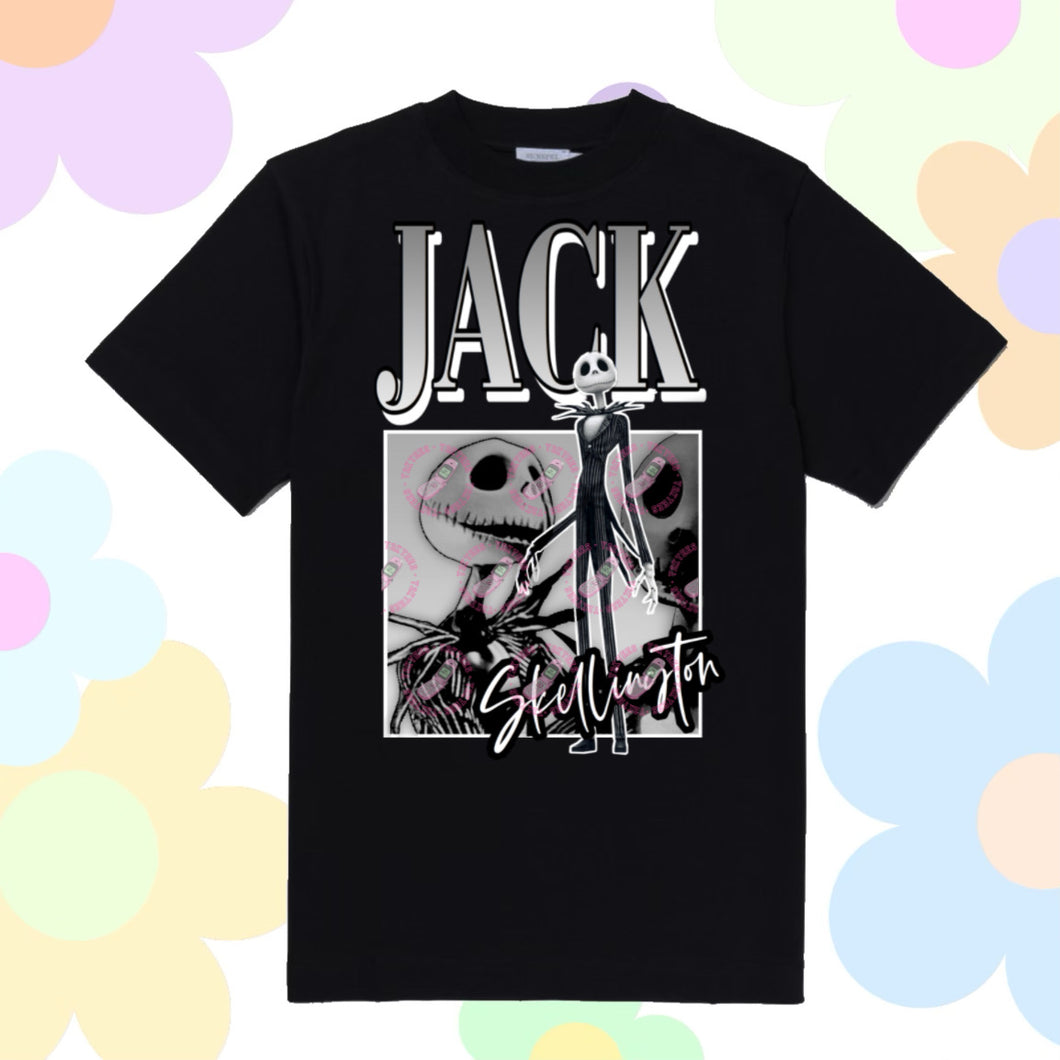 Jack Skellington Y2K Graphic Tee