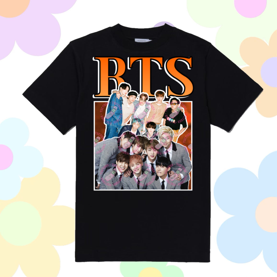 BTS Y2K Graphic Tee