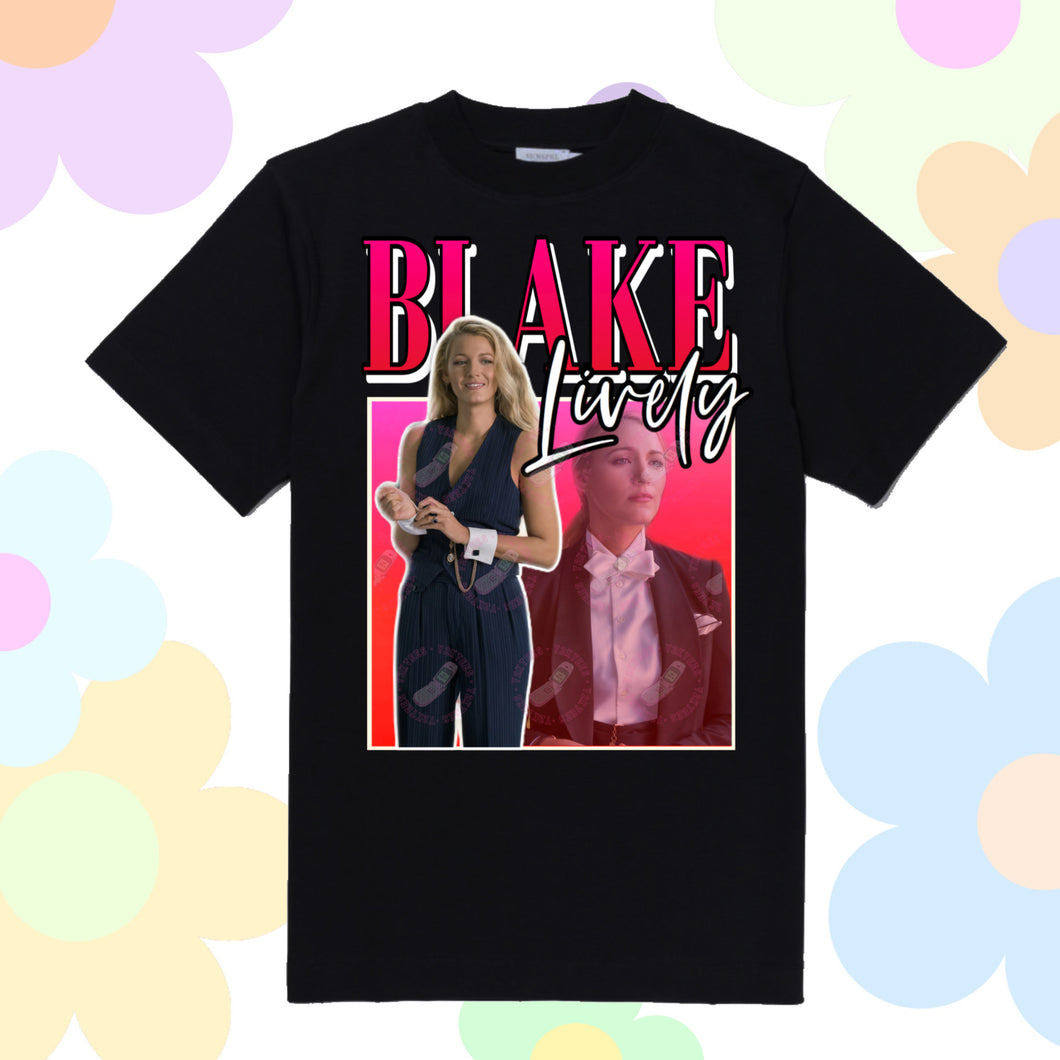 Blake Lively Y2K Graphic Tee