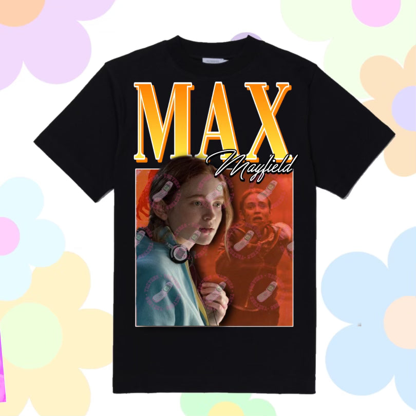 Max Mayfield Y2K Graphic Tee