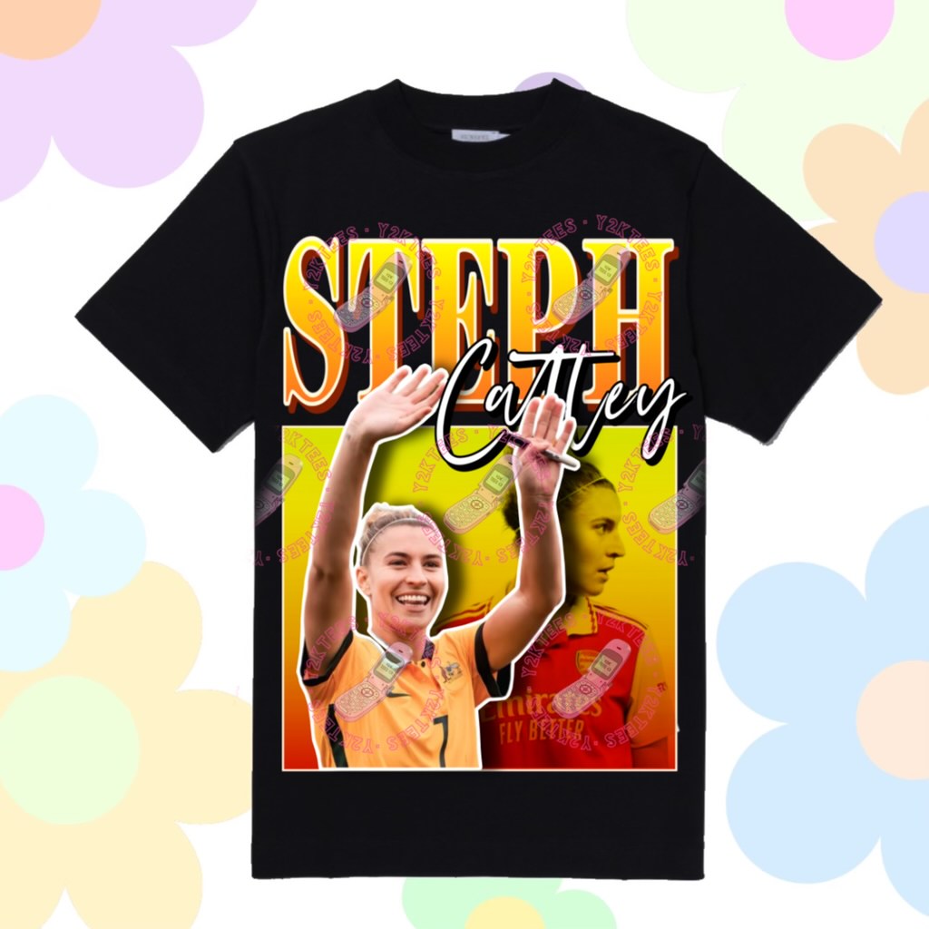 Steph Catley Y2K Graphic Tee