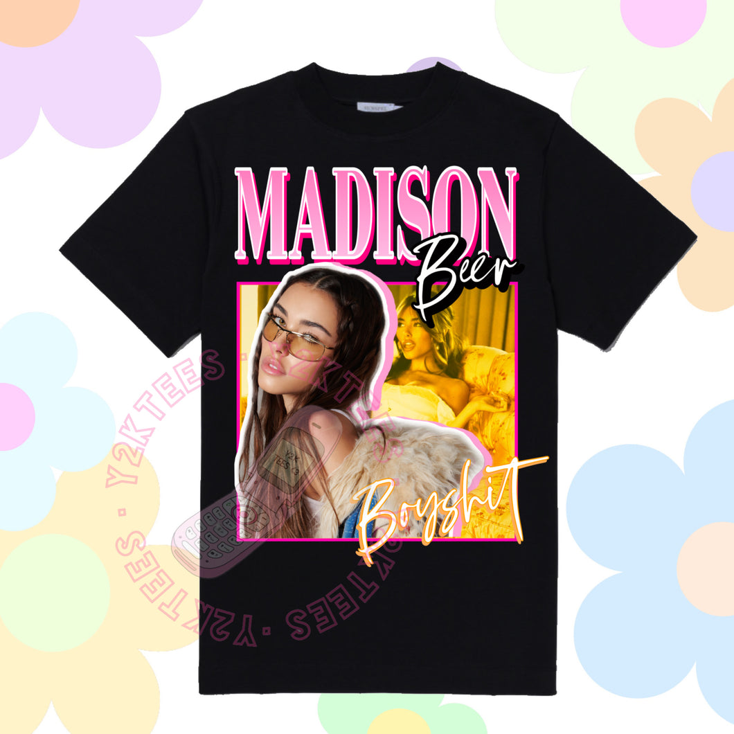 Madison Beer BOYSHIT Y2K Graphic Tee