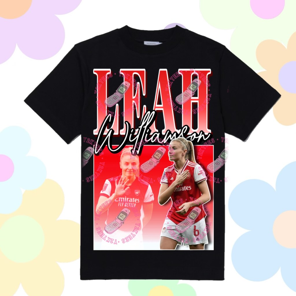 Leah Williamson ARSENAL Y2K Graphic Tee