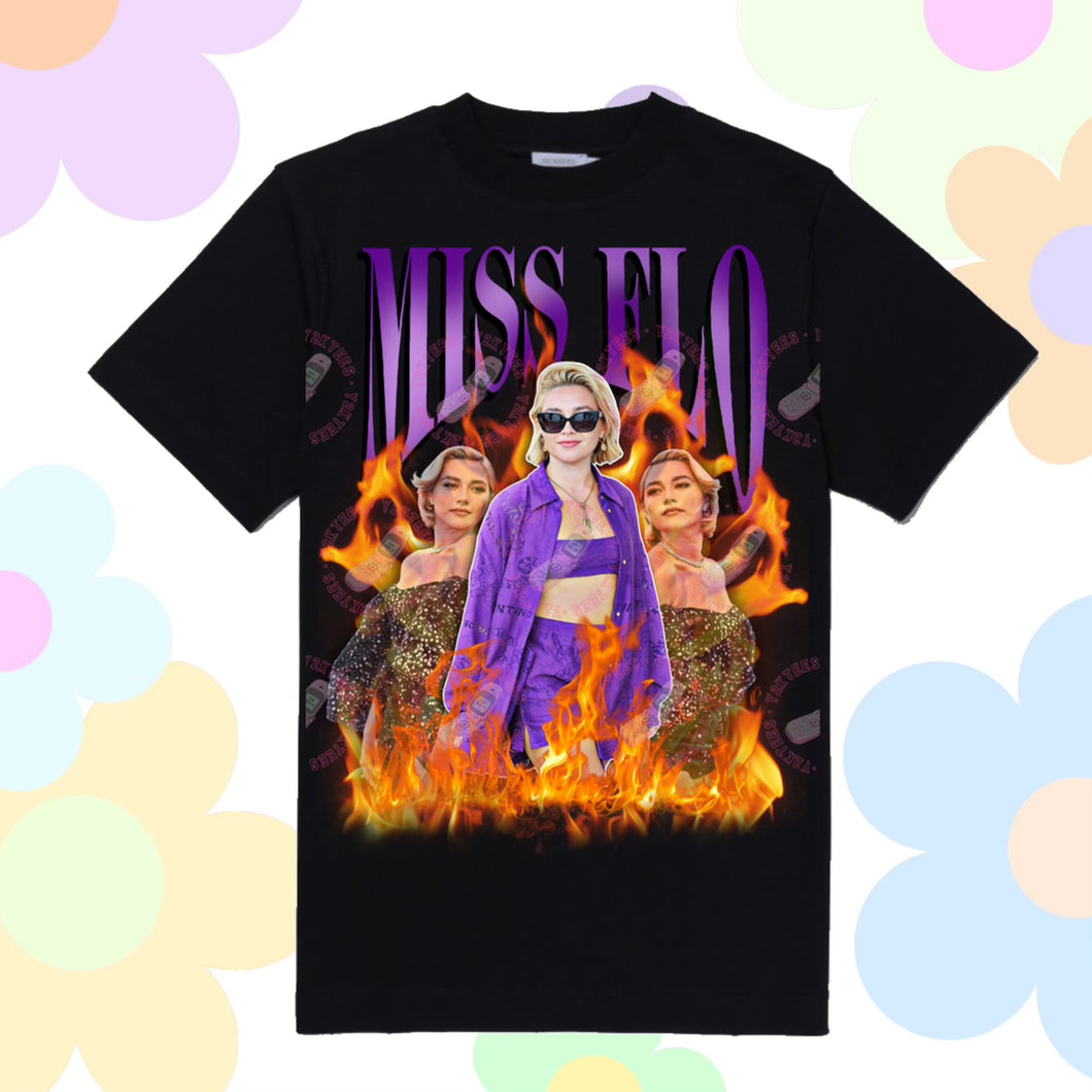 Miss Flo Homage Graphic Tee