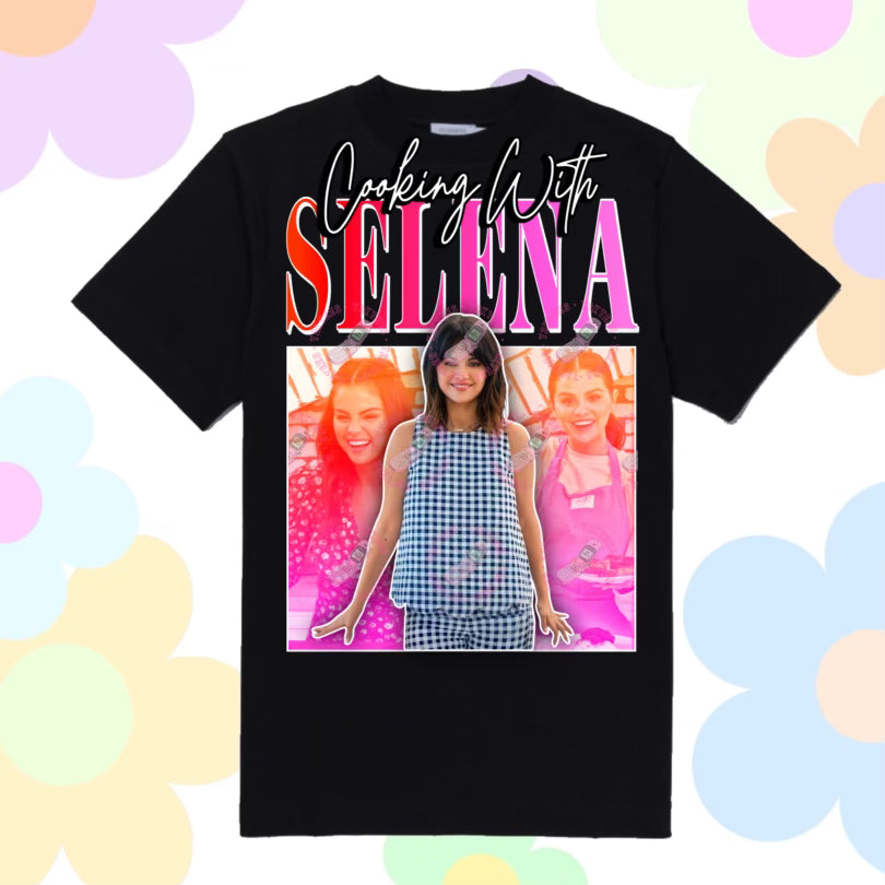 Cooking With Selena Y2K Graphic Tee