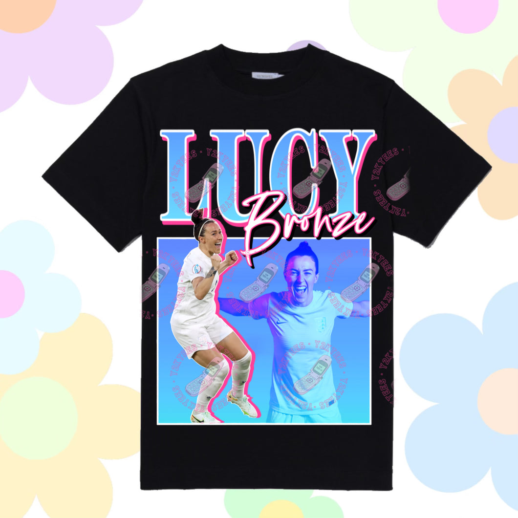 Lucy Bronze Y2K Graphic Tee