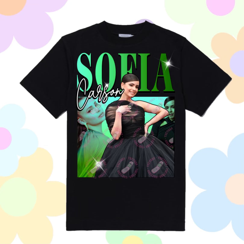 Sofia Carson Y2K Graphic Tee