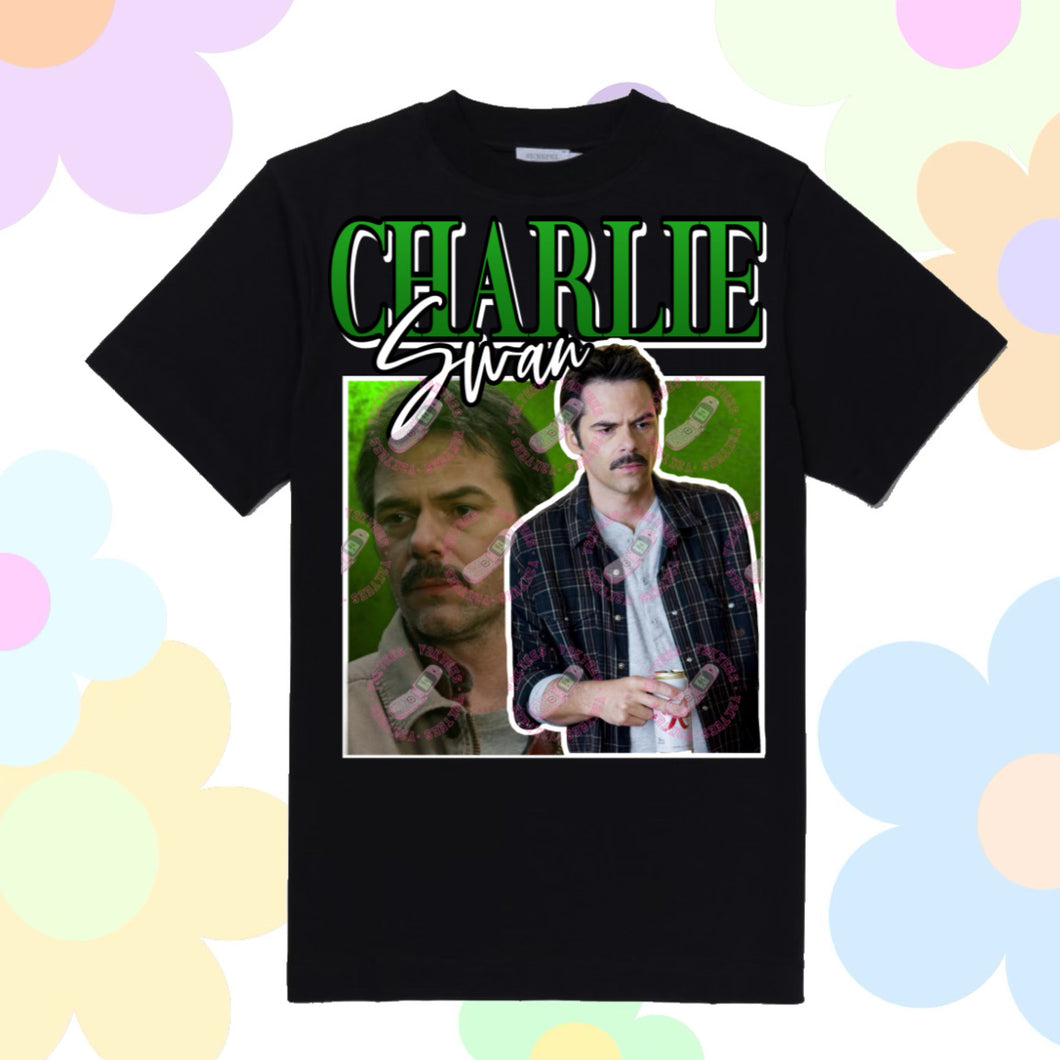 Charlie Swan Y2K Graphic Tee