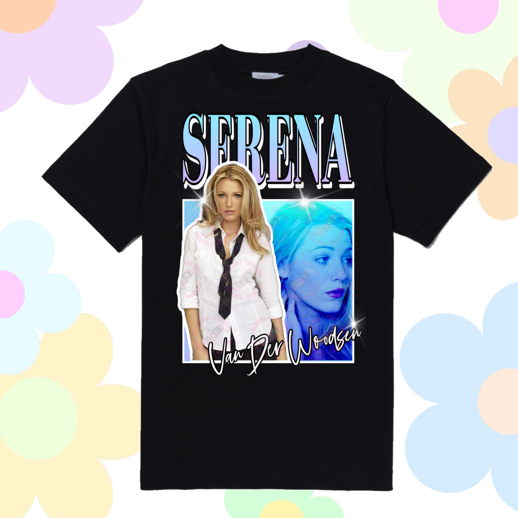 Serena Van Der Woodsen Y2K Graphic Tee