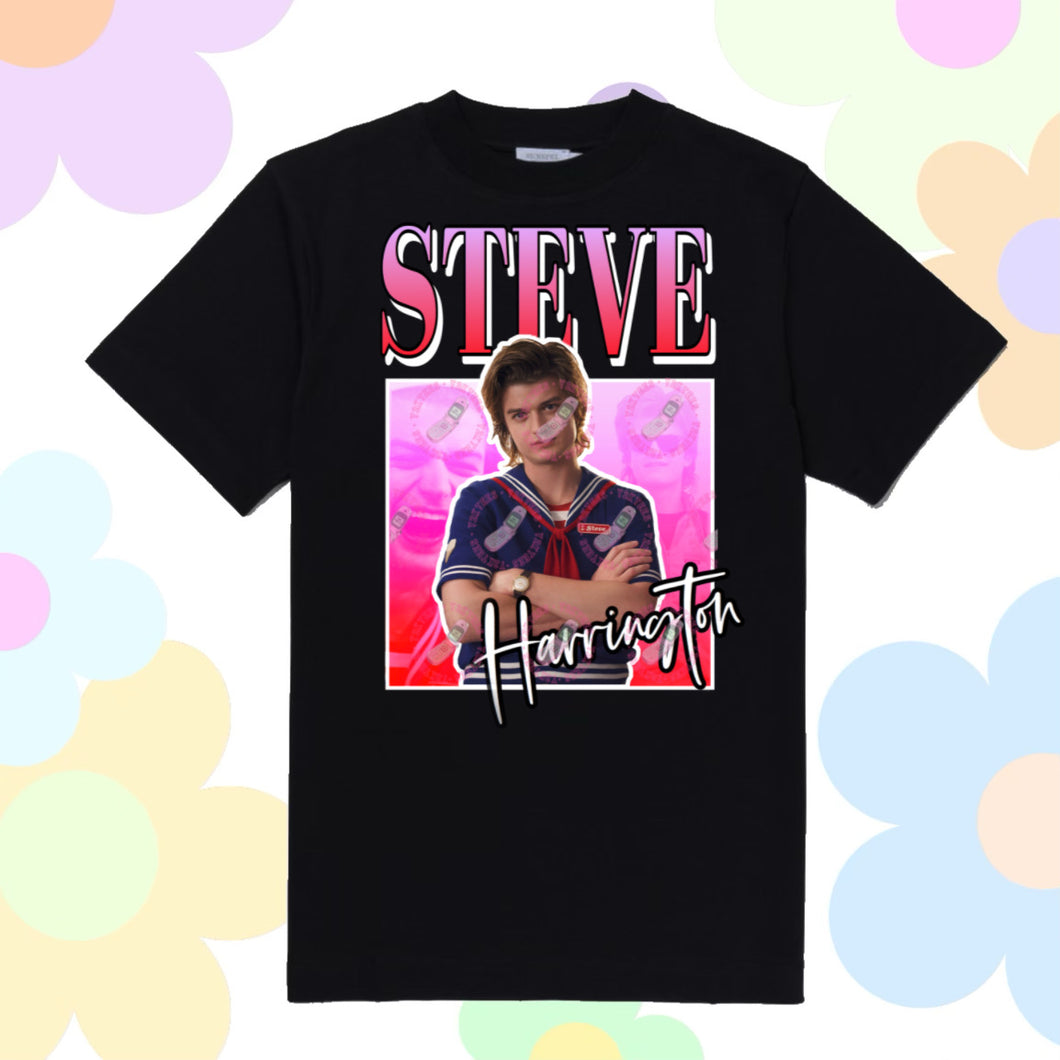 Steve Harrington Y2K Graphic Tee