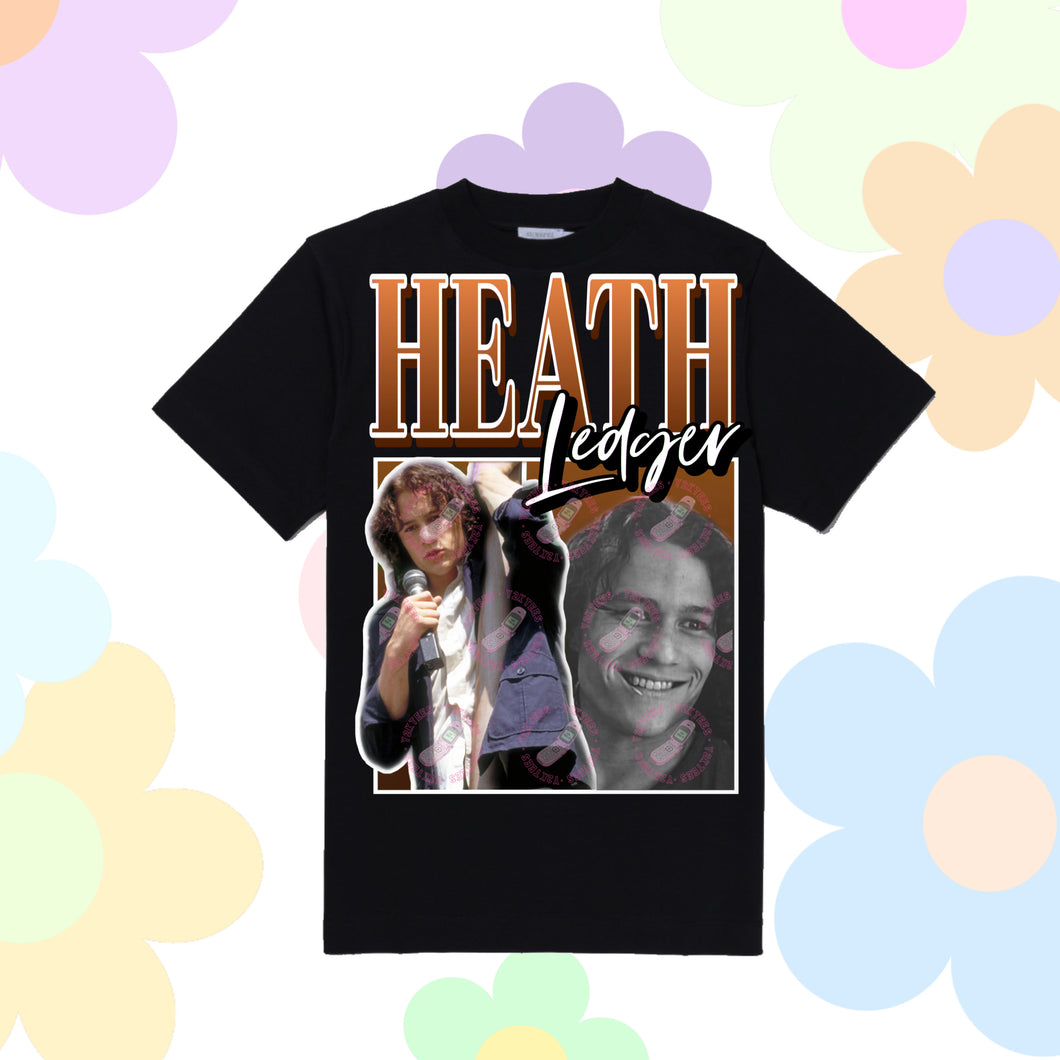 Heath Ledger Y2K Graphic Tee