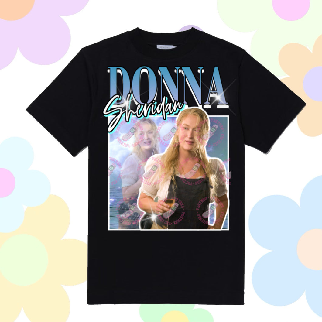 Donna Sheridan Y2K Graphic Tee