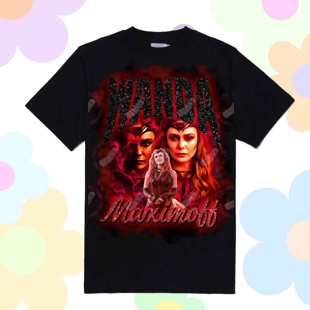 Wanda Maximoff Homage Graphic Tee