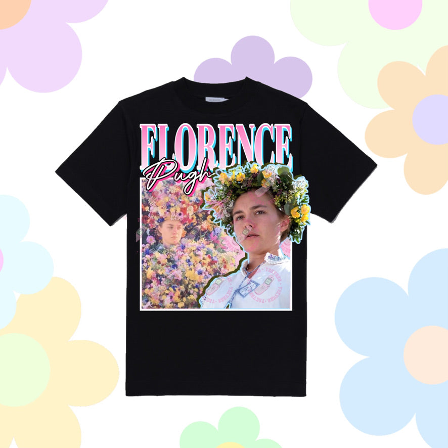 Florence Pugh MIDSOMMAR Y2K Graphic Tee