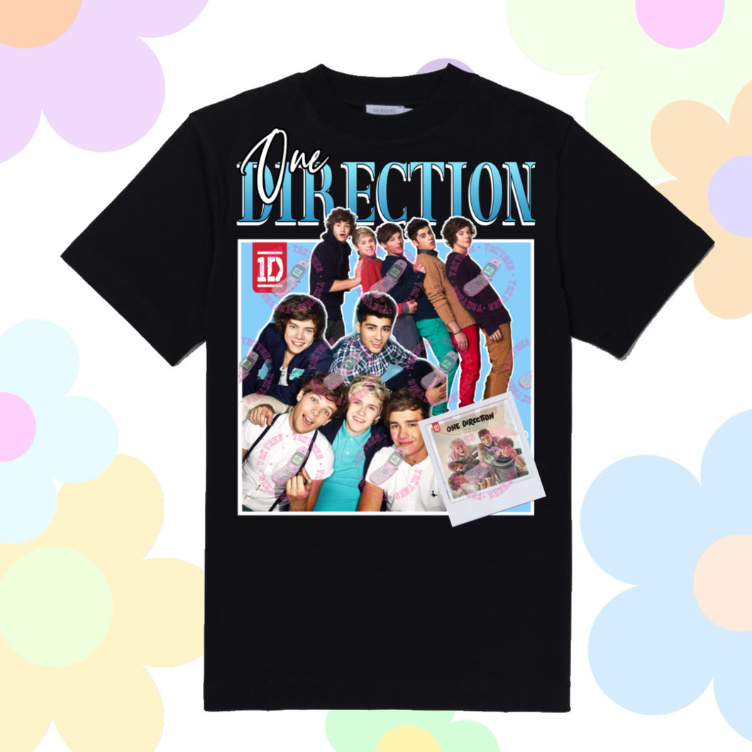 One Direction Y2K Graphic Tee