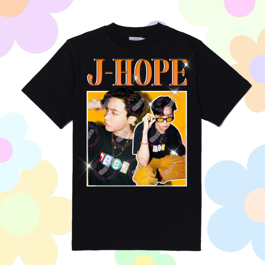 J-Hope Y2K Graphic Tee