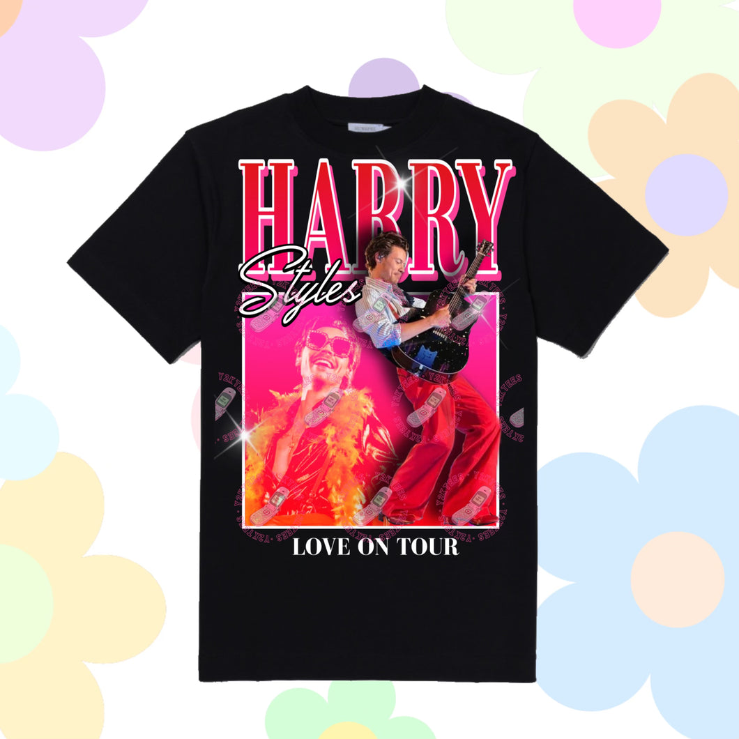 HSLOT Harry Styles Y2K Graphic Tee