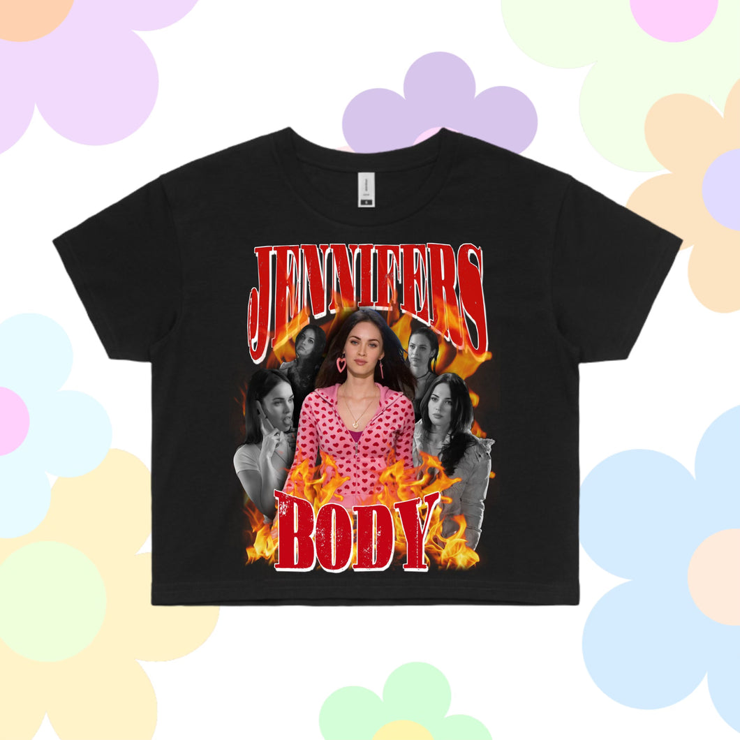 Jennifers Body Cropped Baby Tee