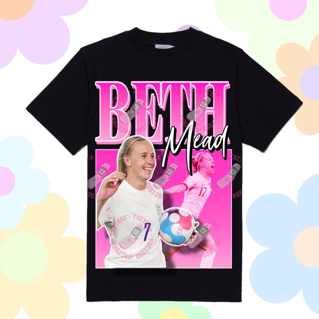 Beth Mead Y2K Graphic Tee