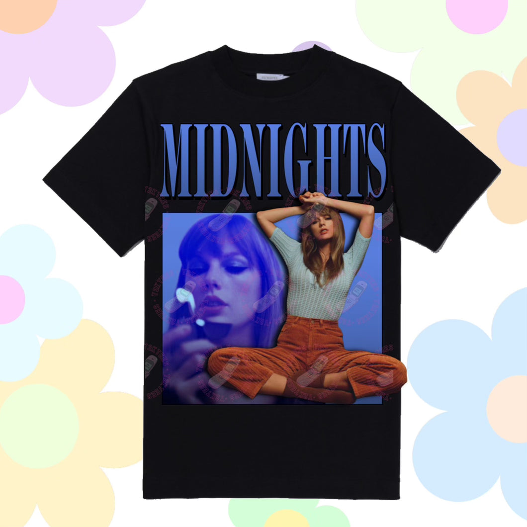 Midnights Inspired Y2K Graphic Tee