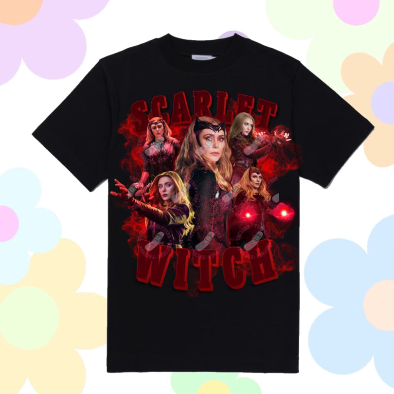 NEW Scarlet Witch Y2K Graphic Tee