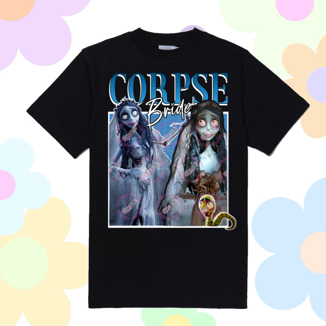 Corpse Bride Y2K Graphic Tee