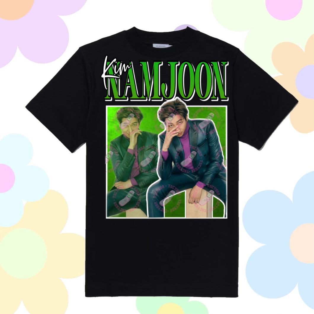 Kim Namjoon Y2K Graphic Tee