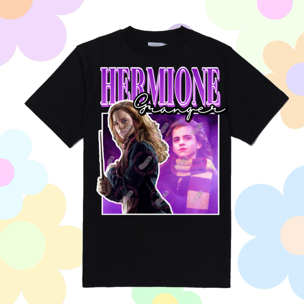 Hermoine Granger Y2K Graphic Tee