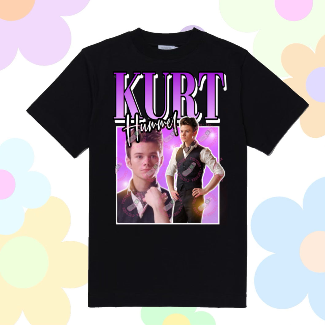 Kurt Hummel Y2K Graphic Tee