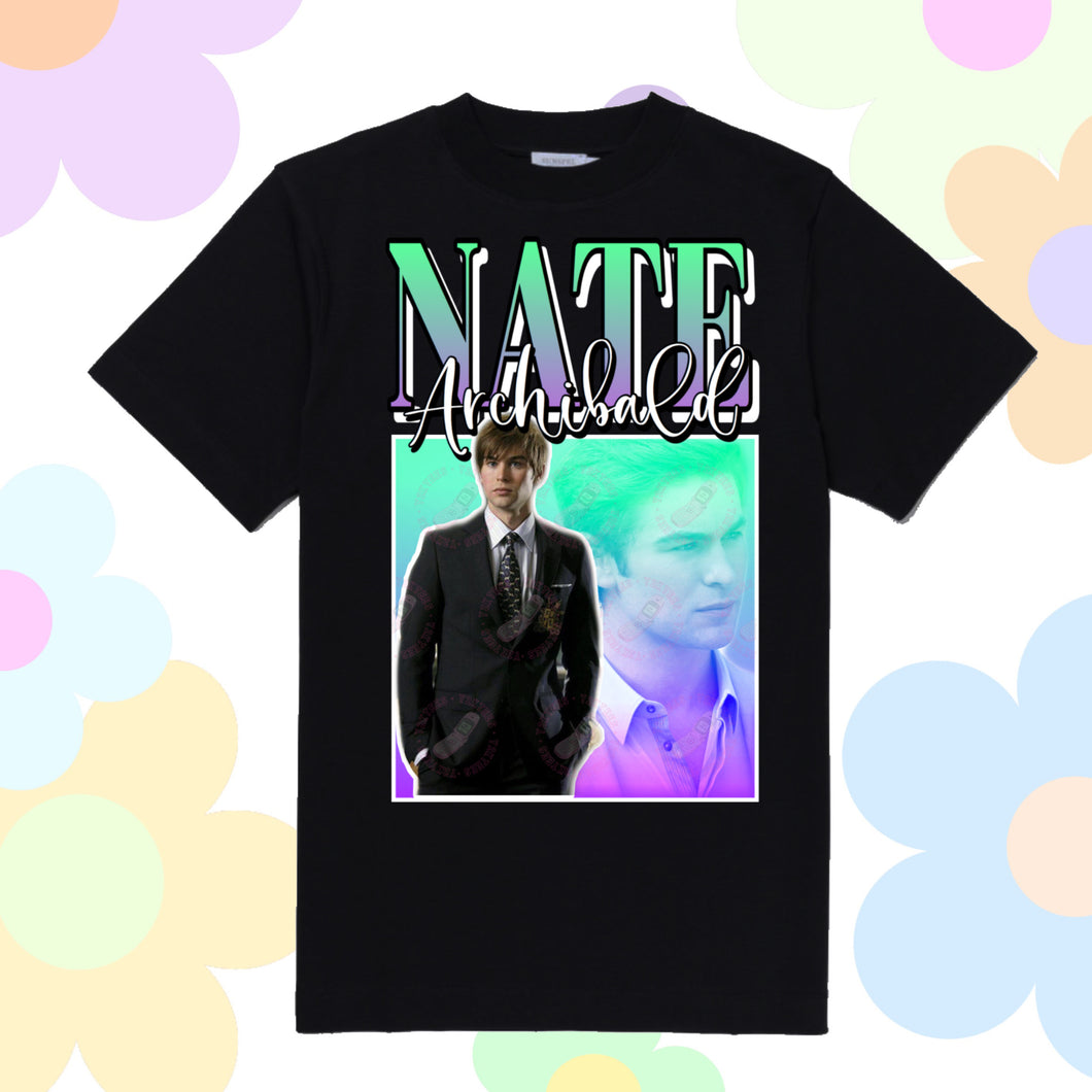 Nate Archibald Y2K Graphic Tee