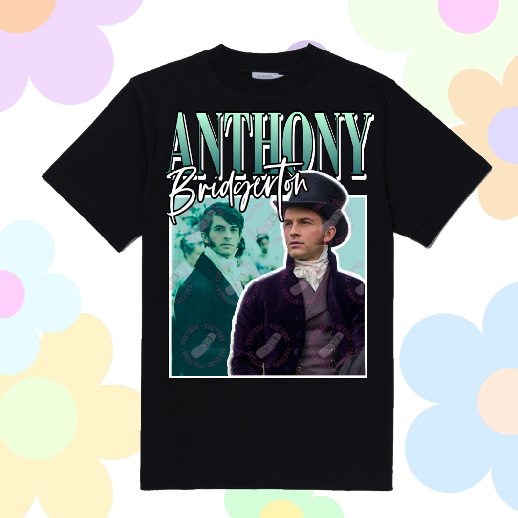 Anthony Bridgerton Y2K Graphic Tee