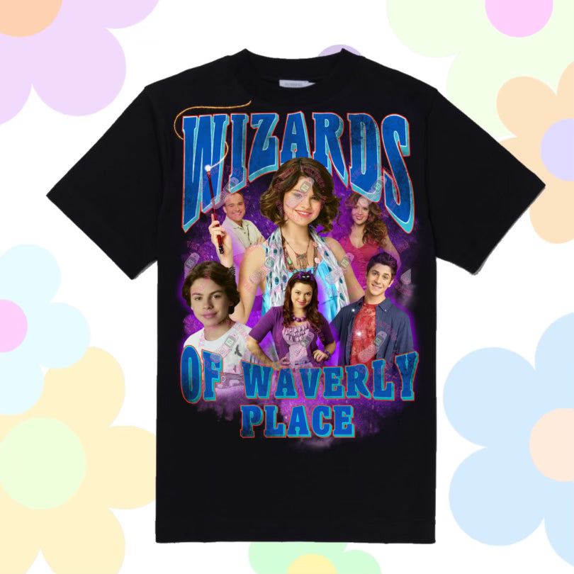 Wizards Of Waverly Place Y2K Graphic Tee