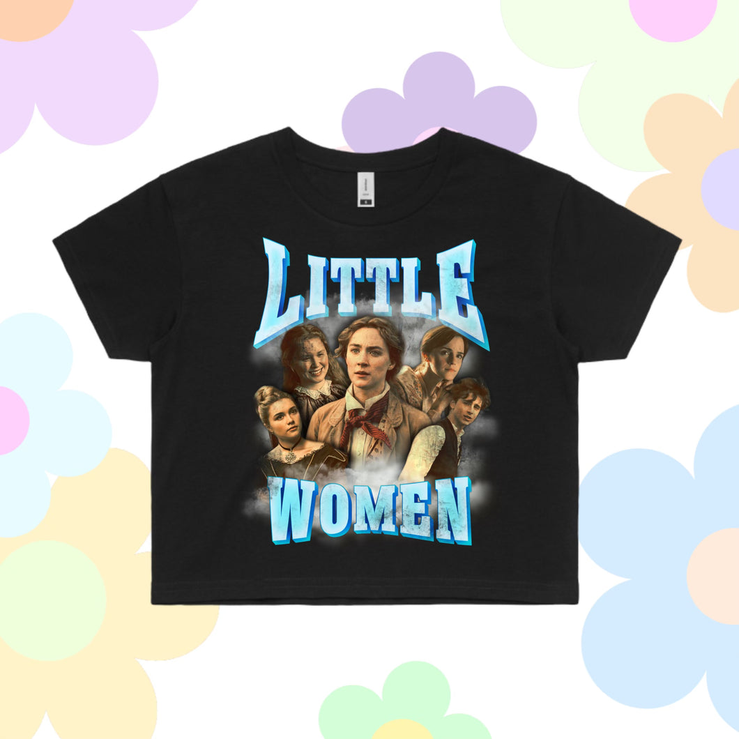 Little Women Cropped Baby Tee