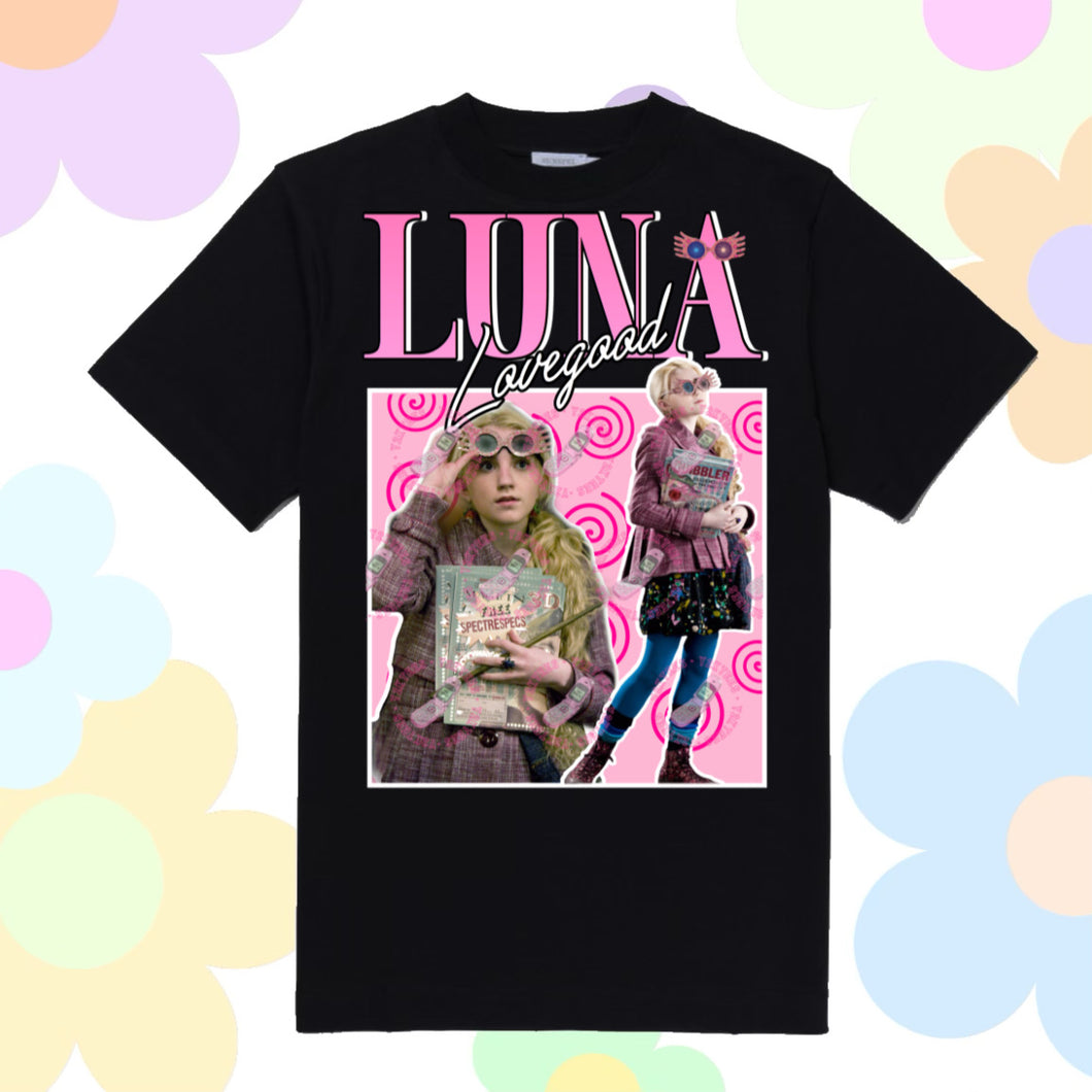 Luna Lovegood Y2K Graphic Tee