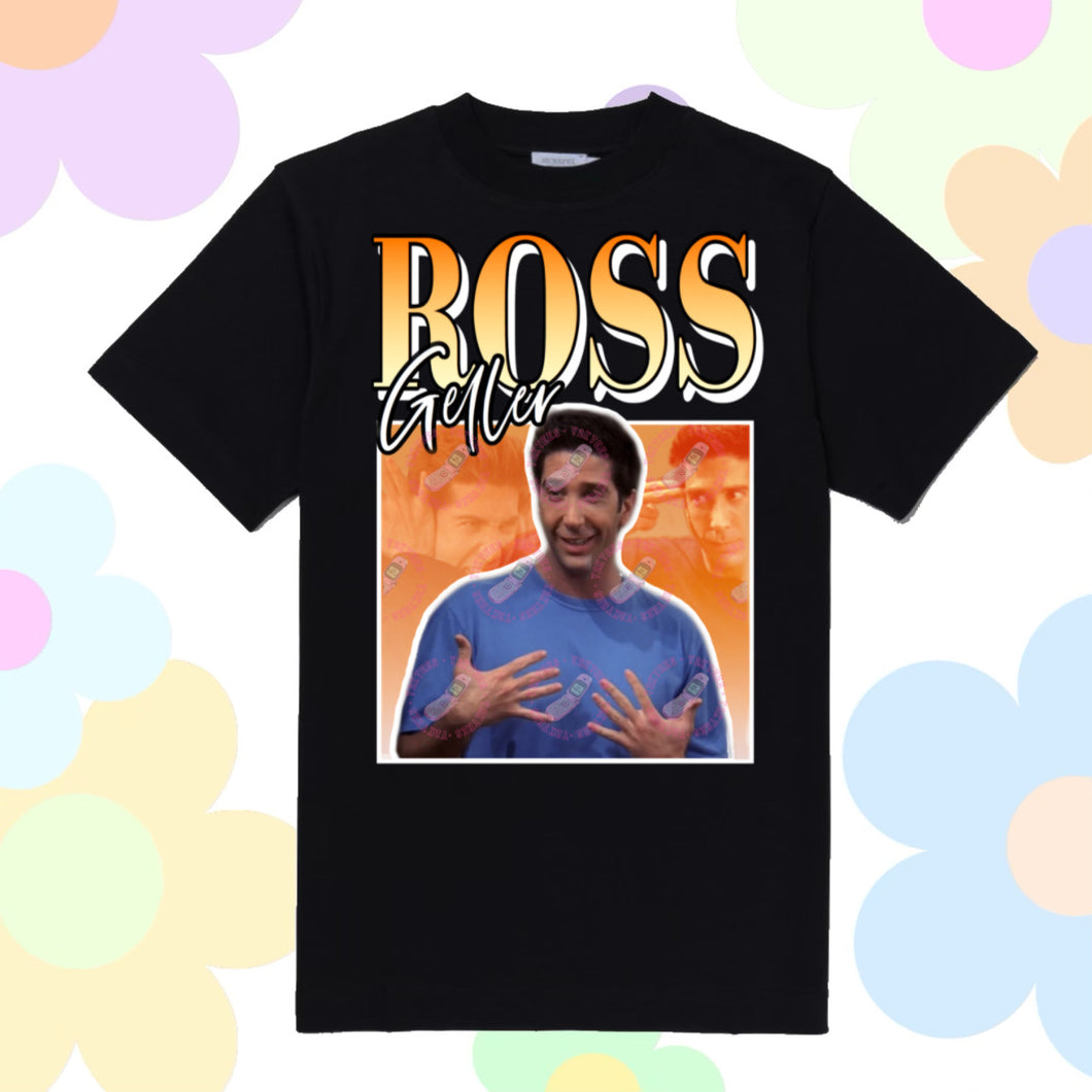 Ross Geller Y2K Graphic Tee