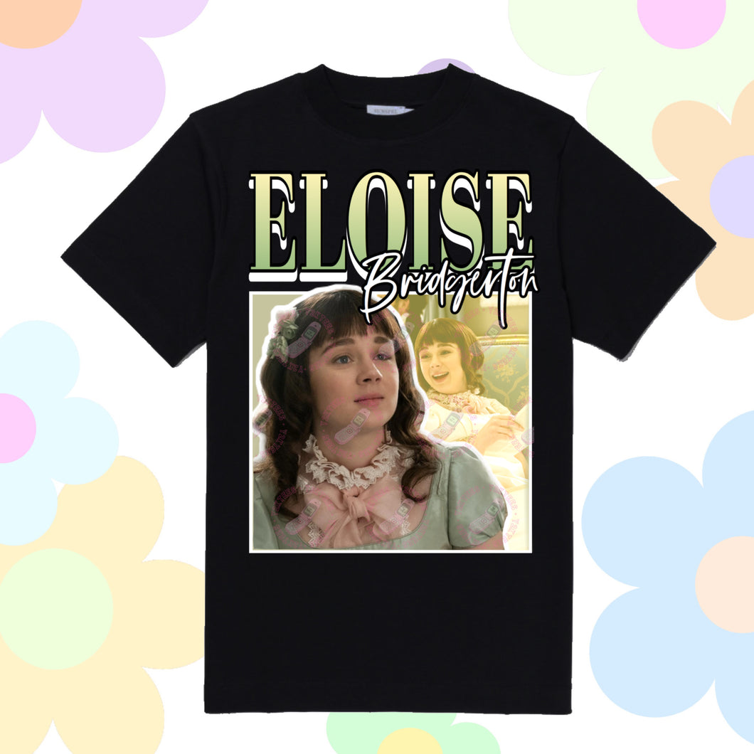 Eloise Bridgerton Y2K Graphic Tee