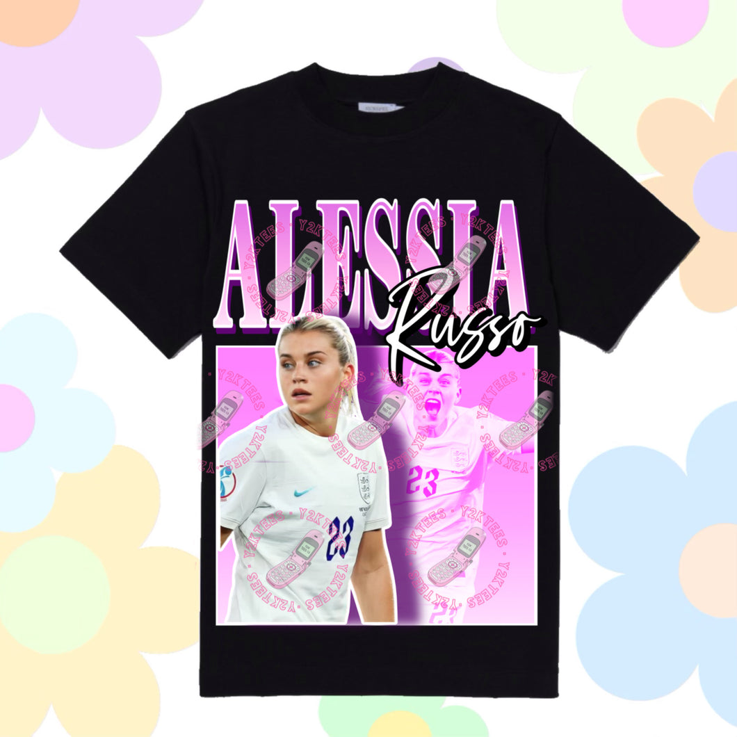 Alessia Russo Y2K Graphic Tee