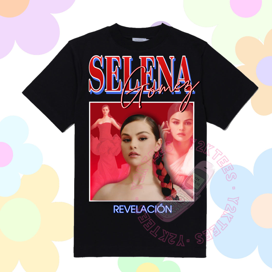 Selena Gomez Revelación Y2K Graphic Tee